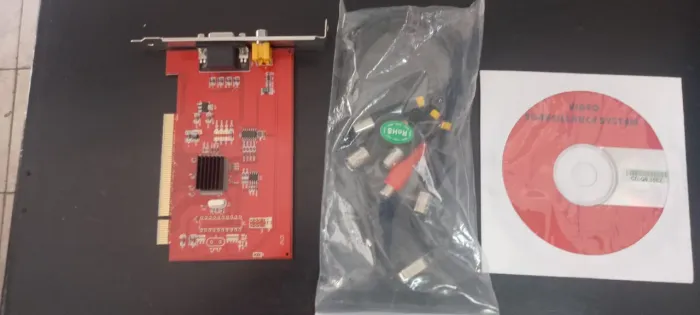 Placa  HD DVR card para monitoramento de câmeras 