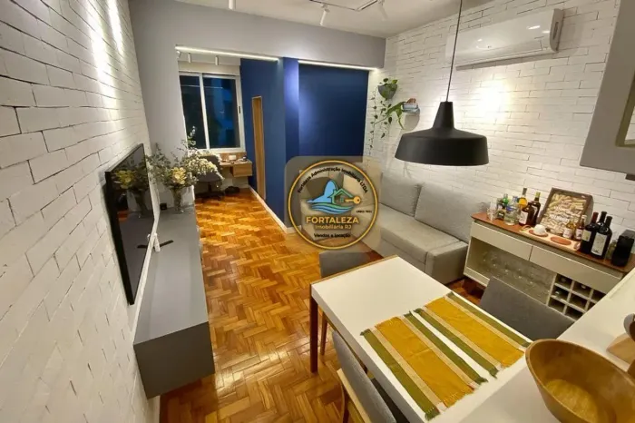 Apartamento Rua Barata Ribeiro- Copacabana 50m², 1 quarto (1 suíte)