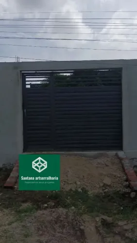 Portão de Aço Sob Medida - Santana Artserralharia