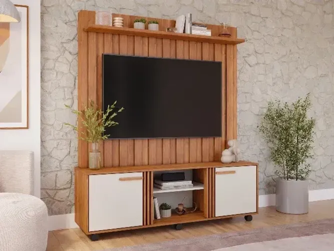 Home Olinda para Tvs ate 60", 100% MDF (Novo)
