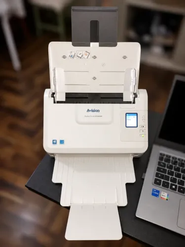 Scanner Profissional Avision AD340GWN Duplex 40ppm Wi-Fi + USB