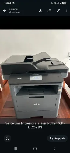 Vende uma Impressora a laser brother DCP - L 5252 DN