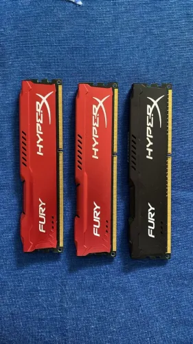 Memória Gamer Kingston Fury Hyperx Ddr3 4gb, (VALOR DA UNIDADE NA DESCRIÇÃO)