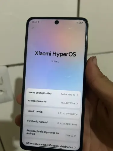 Redimir note 13