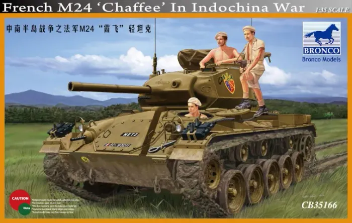 Bronco Models 1/35 M24 Chaffe Indochina War