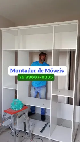Montador de móveis, montagem de guarda roupa em mdf