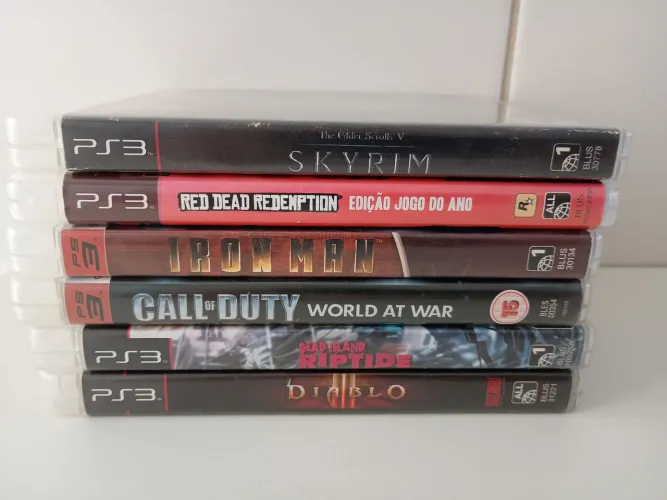Lote jogos PS3