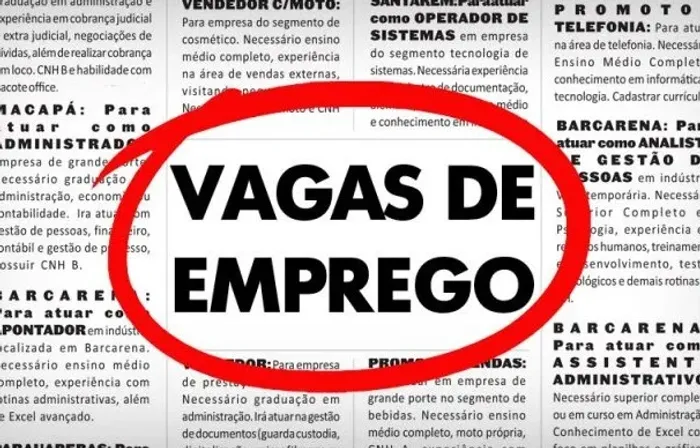Vaga de vendedor de bebidas 