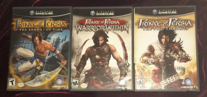 Triologia Príncipe da Persia | Prince of Persia | Gamecube | Original | SEM MANUAL