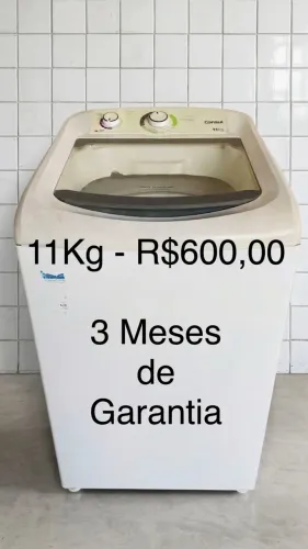Lavadora de Roupas Consul Facilite 11kg