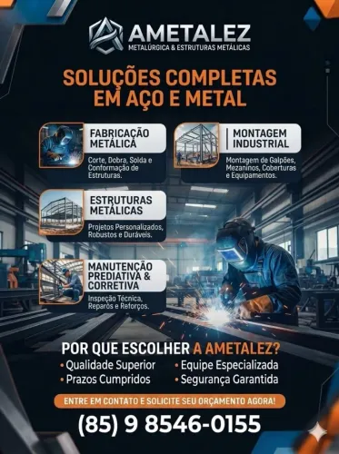 Serviços de Metalúrgia em geral