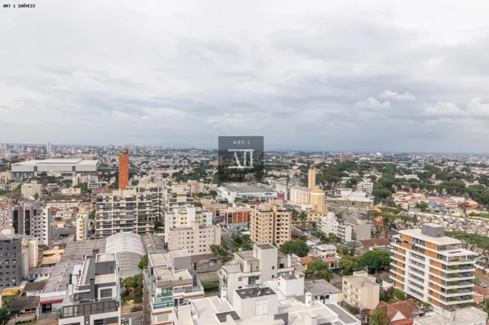 Cobertura para Venda em Curitiba, Água Verde, 4 dormitórios, 2 suítes, 4 banheiros, 2 vaga