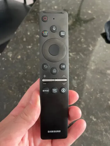 Controle remoto Samsung Qled 4k com microfone