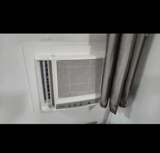 Moldura MDF para ar condicionado