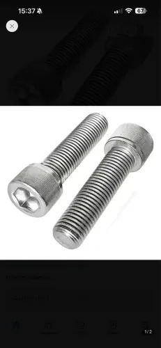 Parafuso Allen Cabeça Cilíndrica 5x20mm - 10 un.