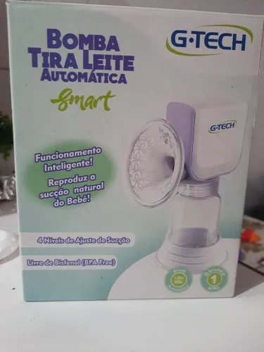 Bomba extratora tira leite materno elétrica smart- G-tech