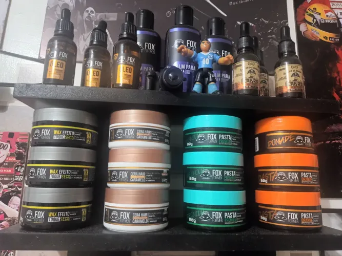 Produtos de barbearia