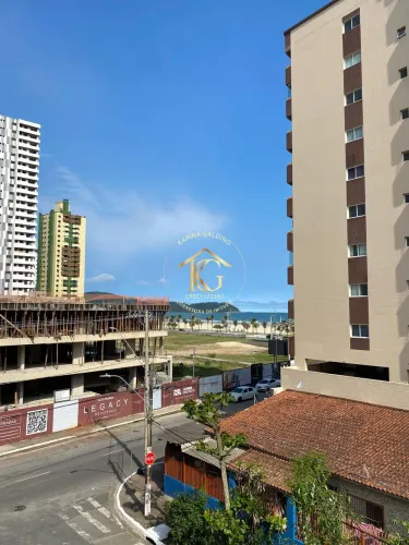 Apartamento a venda 1 quarto sacada vista mar Aviação Praia Grande São Paulo