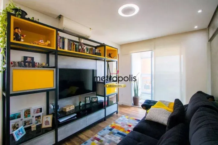 Apartamento com 2 dormitórios à venda, 73 m² por R$ 750.000,00 - Vila Eldízia - Santo Andr