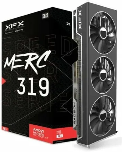 XFX RX 7800XT MERC319 16GB (Nova na caixa sem uso!!)