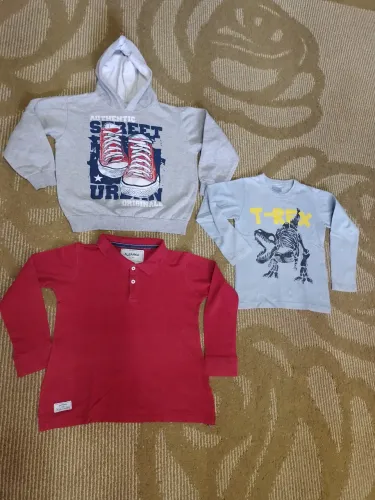 Kit infantil com 3 peças - tamanho 6 anos