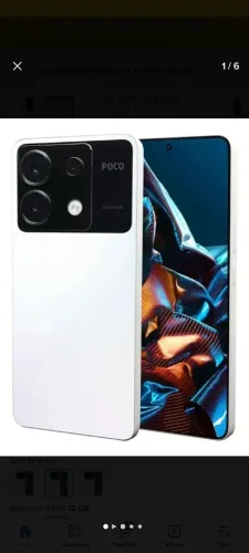 Telefone poco x6 semi novo