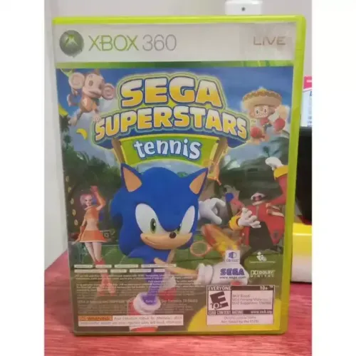 Sega Superstars Tennis Xbox 360 Mídia Física Original NTSC