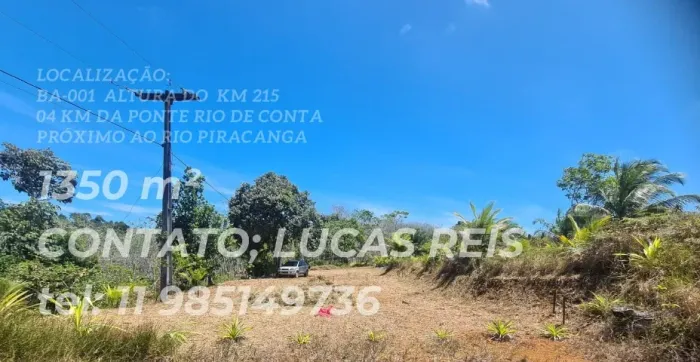 Terreno de 1.350m2