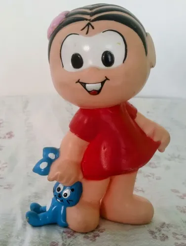 Mônica com Sansão de vinil