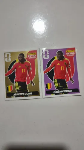 Figurinhas da copa 2026 legends Jeremy Doku