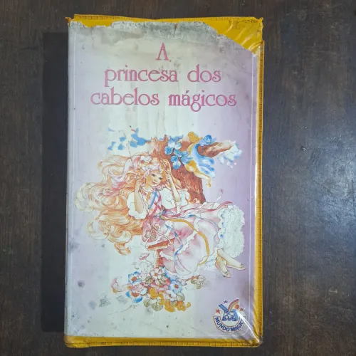 VHS A Princesa dos Cabelos Mágicos 1987 | Fita Dublada Raridade