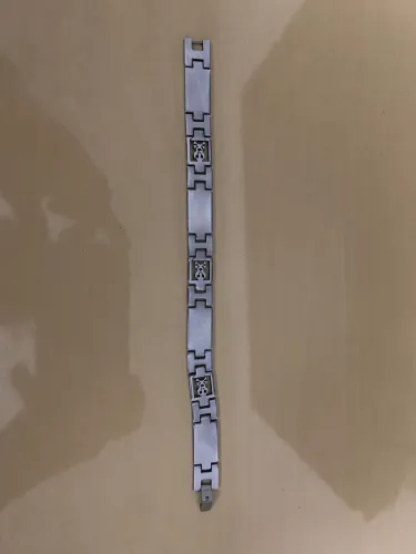 Bracelete Inox 21cm