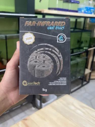 Mídia Biológica OceanTech Far-Infrared Nano Rings 1kg - Aquários