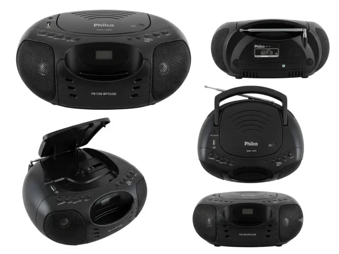 Rádio Philco AM/FM Toca CD. Original