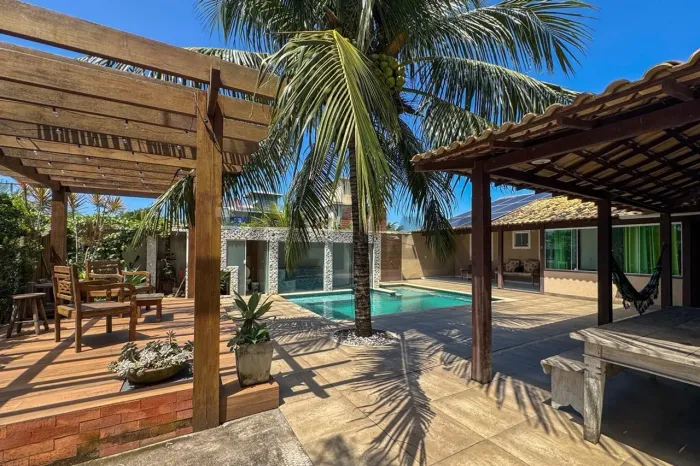 À venda casa com piscina, RGI, sauna a lenha e área gourmet no Loteamento do Pórtico, São