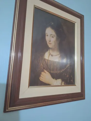 Quadro gravura reprodução artística