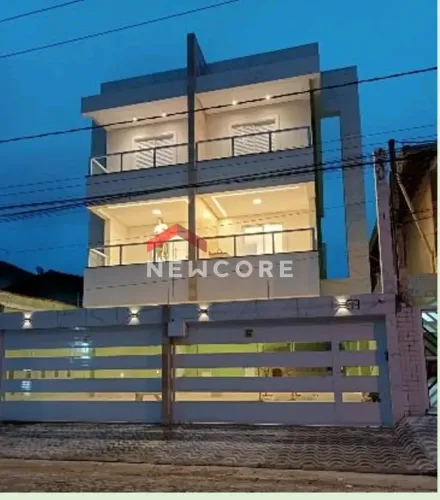 Casa de condomínio em Rua José Alonso Dalama - Sítio do Campo - Praia Grande/SP
