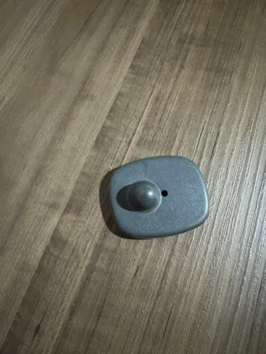 Mini tag quadrada de plásticos