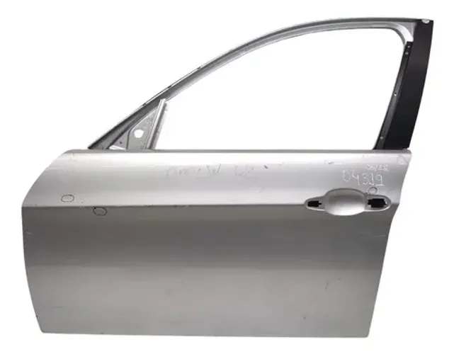 Porta Dianteira Esquerda Bmw 318 320 325 328 2006 2012 Prata Avaria