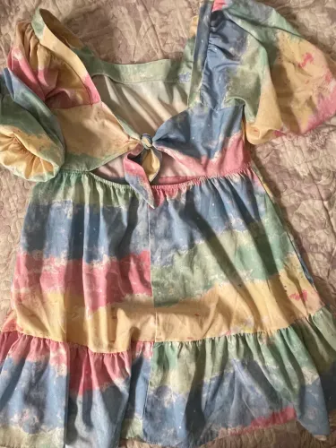 Vestido colorido