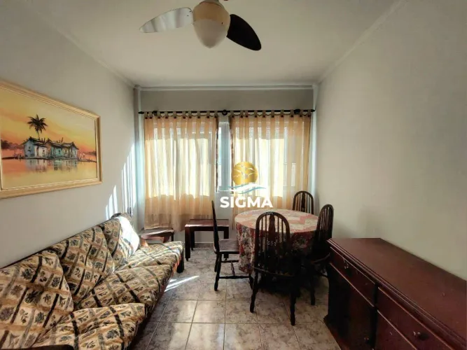 Apartamento com 2 dormitórios para alugar, 65 m² por R$ 2.400,00/mês - Enseada - Guarujá/S