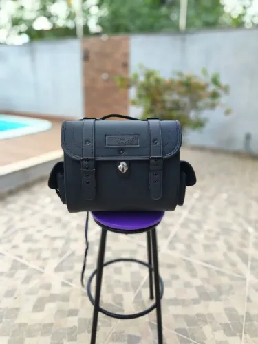 Alforge bolsa mala traseira com trava 34lt super meteor 650, e outras