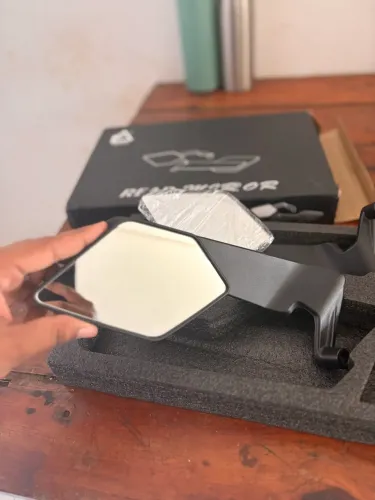 Espelhos Retrovisores Esportivos para Moto - Novos