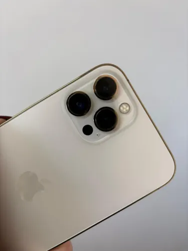 Iphone 12 pro max dourado 128gb