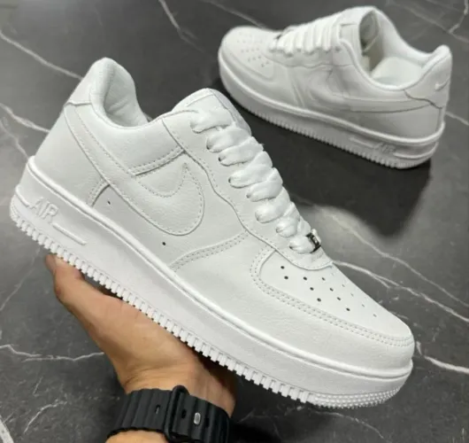 NIKE AIR FORCE PREMIUM - BRANCO