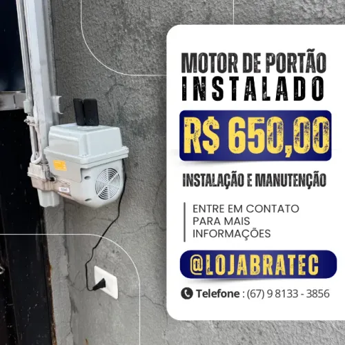 Motor para portão de elevação de 8 segundos