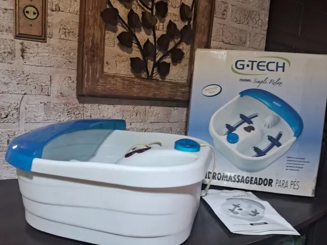 HIDROMASSAGEADOR PARA PÉS G-TECH MODELO SIMPLE RELAX 110V