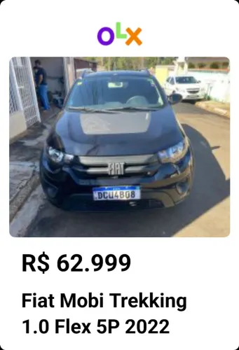 Fiat Mobi Trekking 1.0 Flex 5P 2022