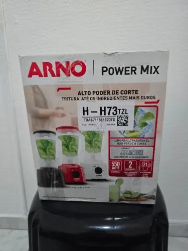 Liquidificador Arno Power Mix Essential (110V) Vermelho