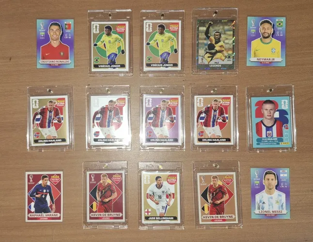 Kit figurinhas raras - Panini